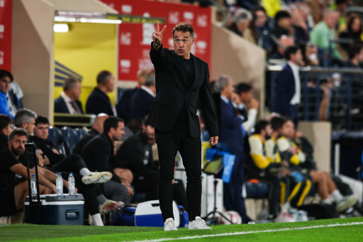 Luis García Plaza, entrenador del Deportivo Alavés