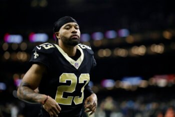 : Marshon Lattimore con los New Orleans Saints en el partido contra los Carolina Panthers en el Caesars Superdome el 8 de septiembre en New Orleans, Louisiana. (Fotografía: Chris Graythen/Getty Images)