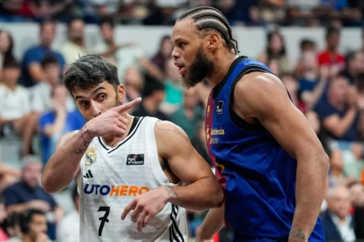 Justin Anderson y Facundo Campazzo