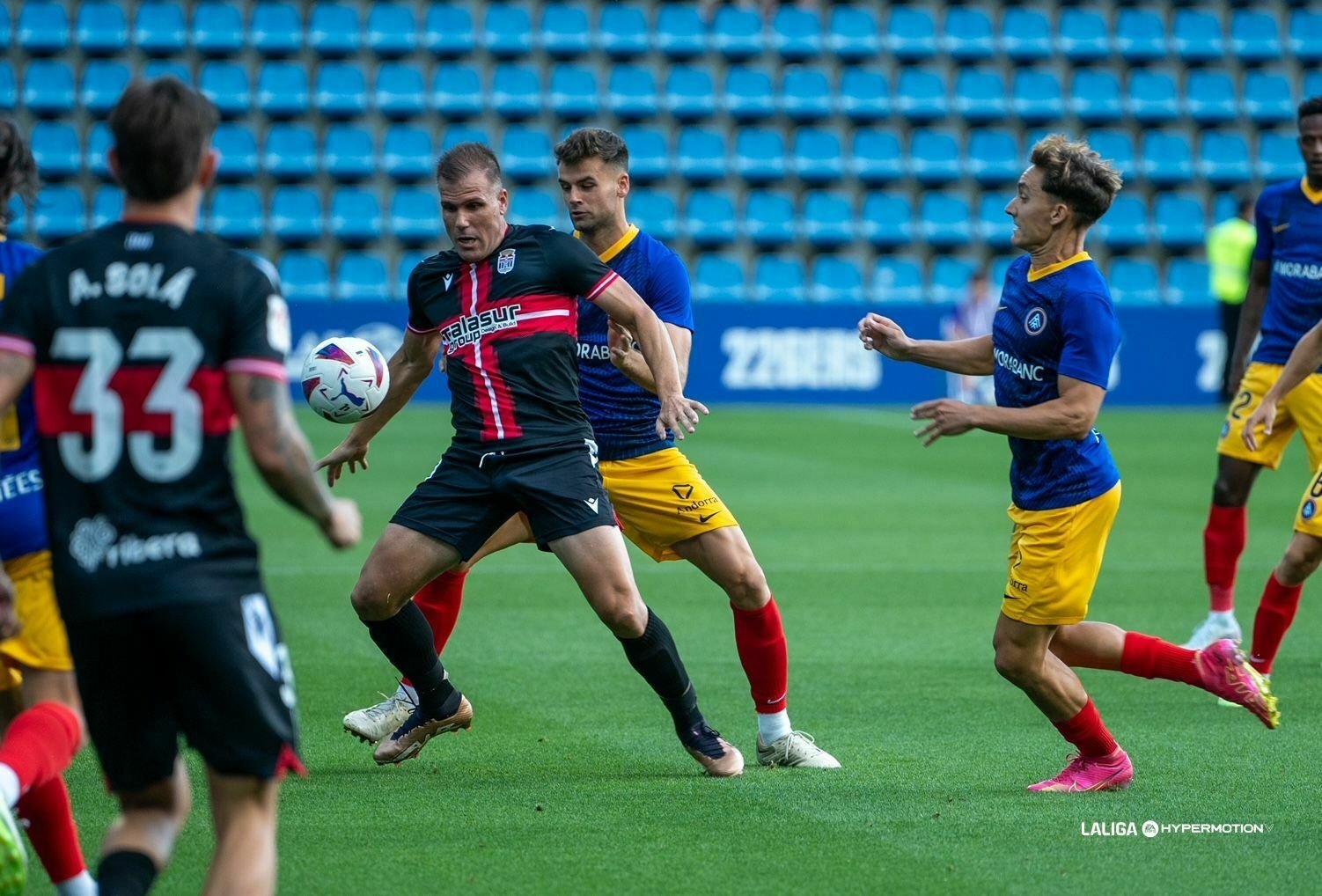 FC Andorra - FC Cartagena. Fuente: LaLiga