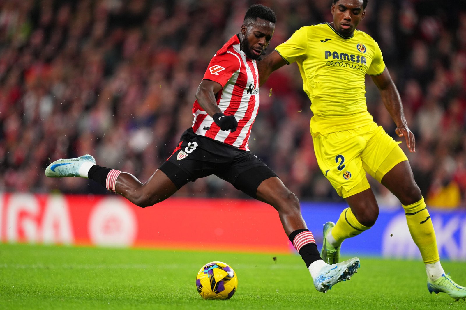 Inaki Williams marca el segundo gol 