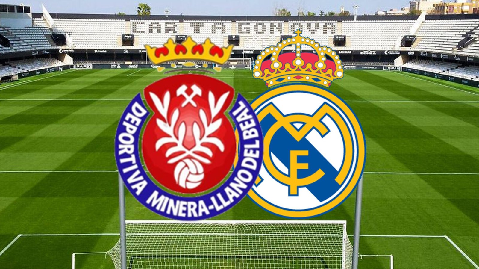 Deportiva Minera - Real Madrid. Fuente: Planeta Real Madrid