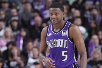 De'Aaron Fox con los Sacramento Kings