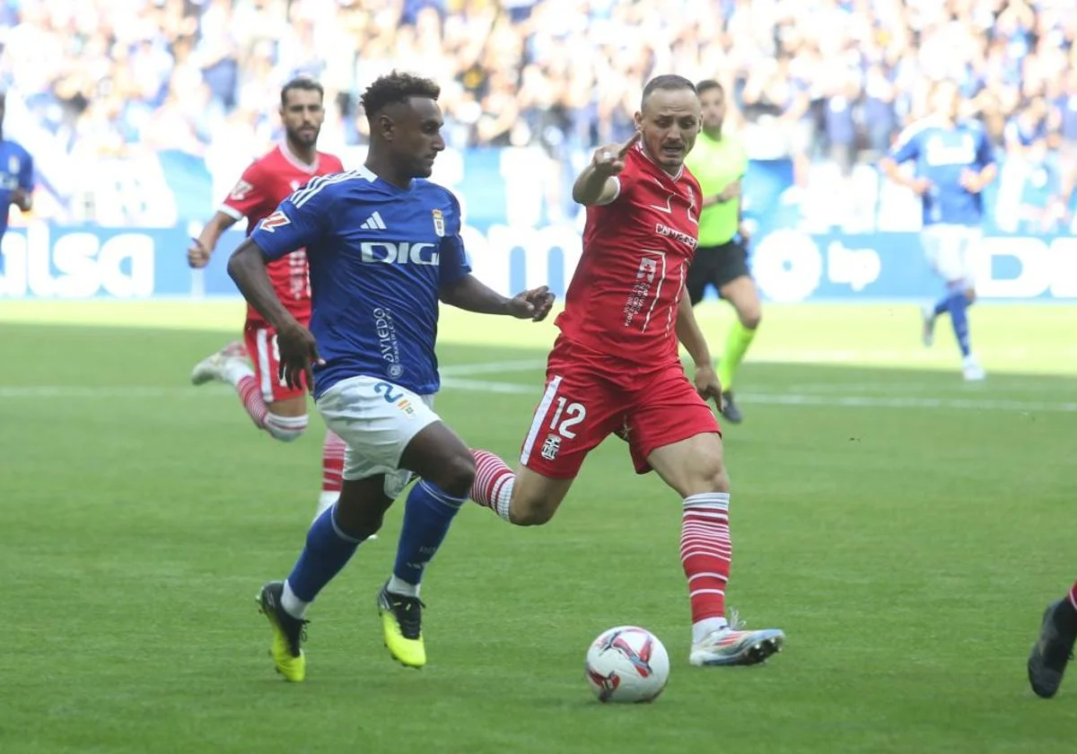 FC Cartagena y Real Oviedo. Fuente: El Comercio