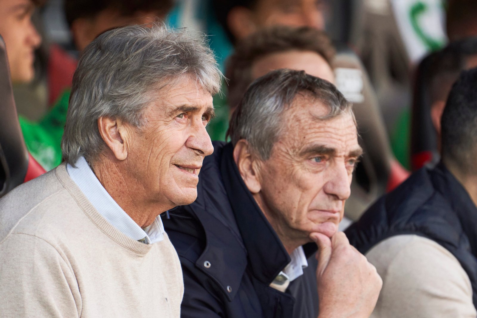 Manuel Pellegrini en el partido vs RCD Mallorca en Son Moix