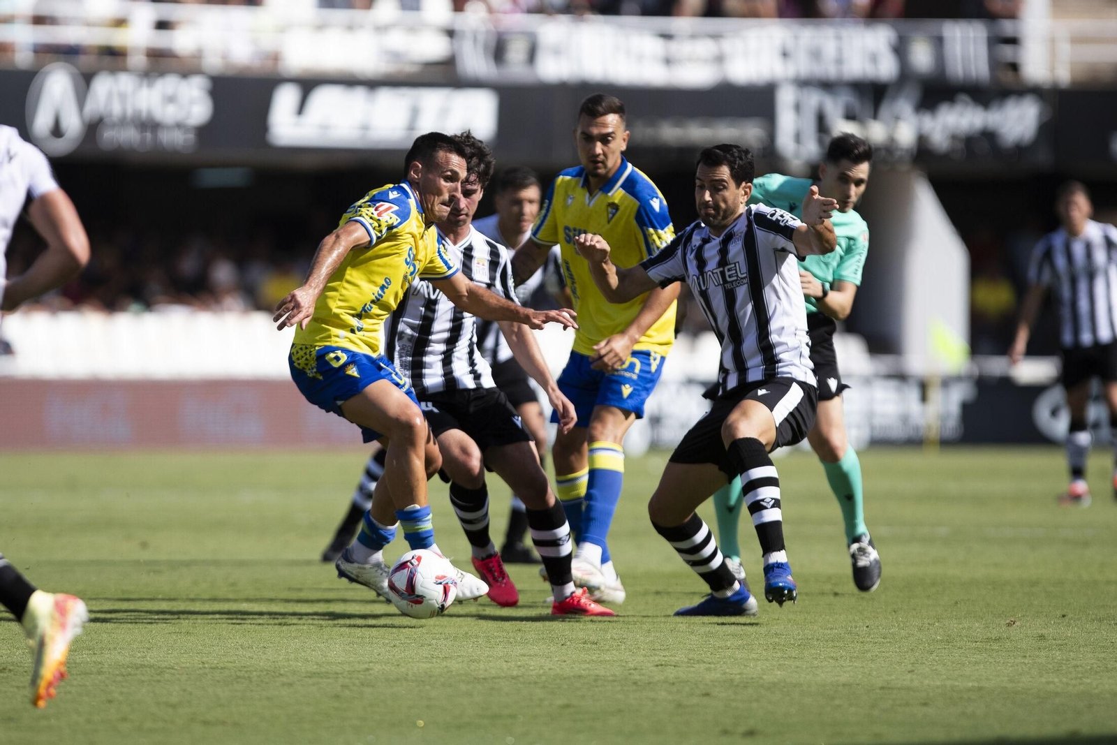 Partido de futbol Cartagena -Cadiz. Foto LOF