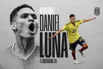 Daniel Luna, nuevo jugador del FC Cartagena. Fuente: FC Cartagena