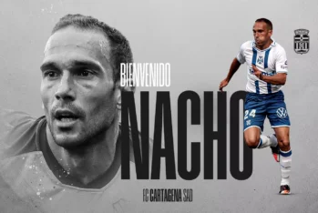 Nacho Martín, nuevo jugador del FC Cartagena. Fuente: FC Cartagena