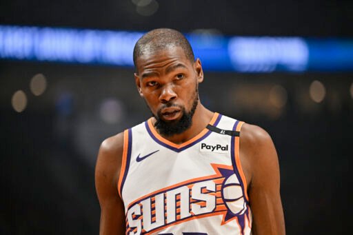 Kevin Durant #35 con los Phoenix Suns en el partido ante los Portland Trail Blazers en el Moda Center el 1 de Febrero de 2025 en Portland, Oregon. (Fotogrfía:Alika Jenner/Getty Images)