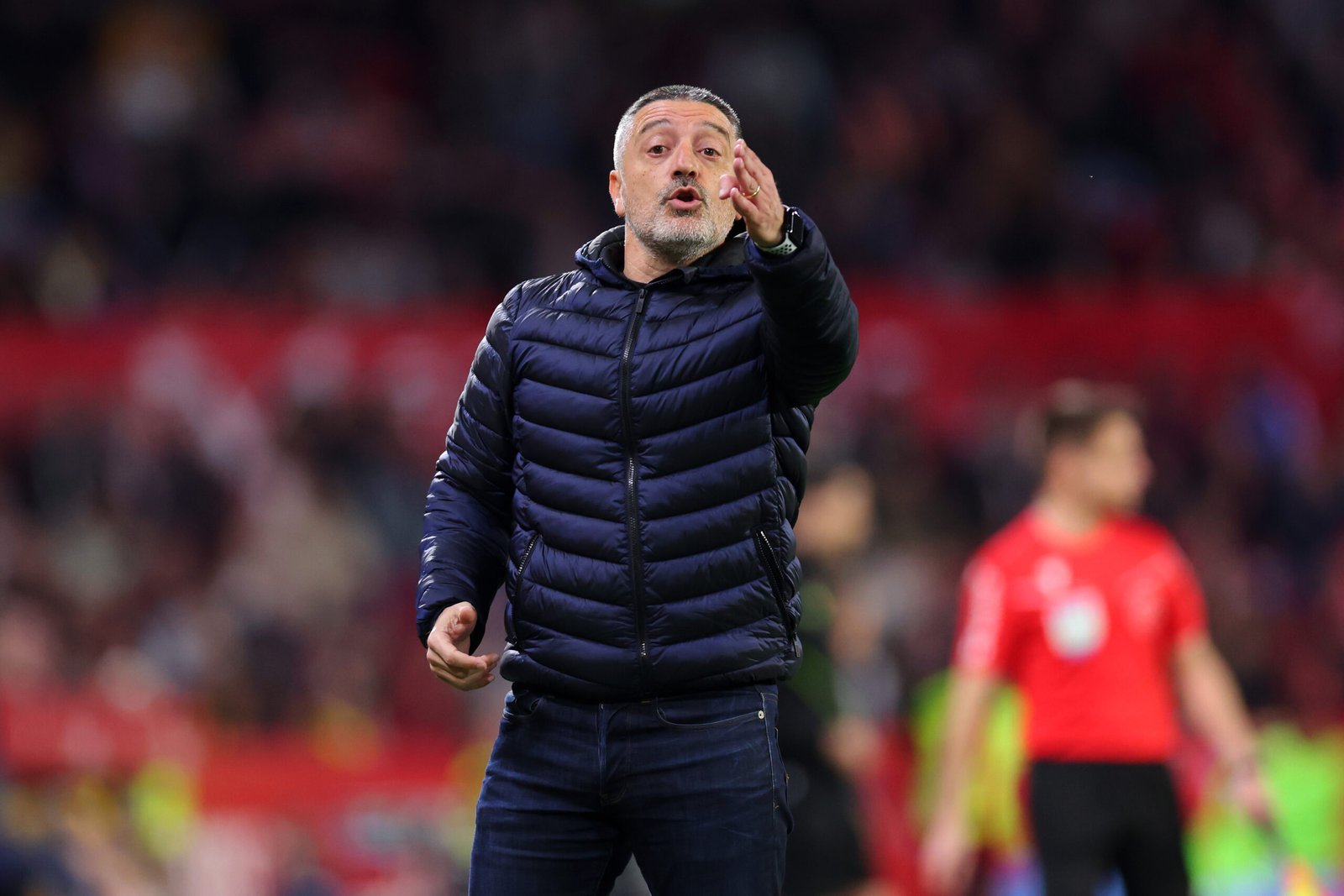 García Pimienta en el Sevilla FC - RCD Mallorca (Photo by Fran Santiago/Getty Images)