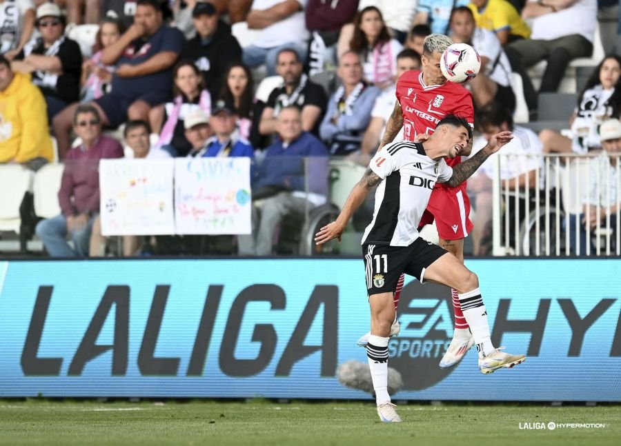 Último duelo entre el FC Cartagena y el Burgos CF. Fuente: LaLiga vía web