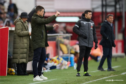 Alessio Lisci en el partido ante el Real Oviedo