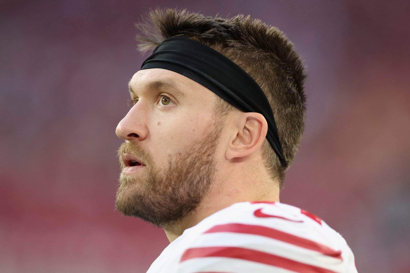 Kyle Juszczyk #44 con los San Francisco 49ers en el partido de la NFL en el State Farm Stadium el 5 de Enero en Glendale, Arizona (Fotografía: Christian Petersen/Getty Images)