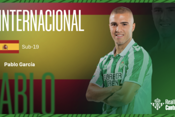 Pablo García, canterano del Real Betis Balompié, seleccionado para el Europeo sub-19 (Foto: página oficial Real Betis)