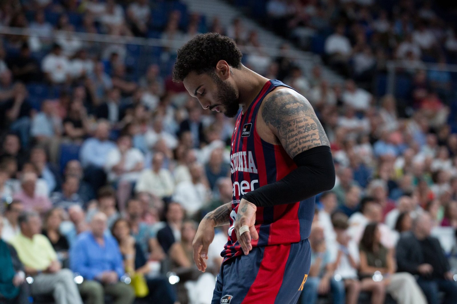 Markus Howard, Baskonia, en el partido ante el Real Madrid de Cuartos de FInal de la liga Endesa (Fotografía: Baskonia/X)